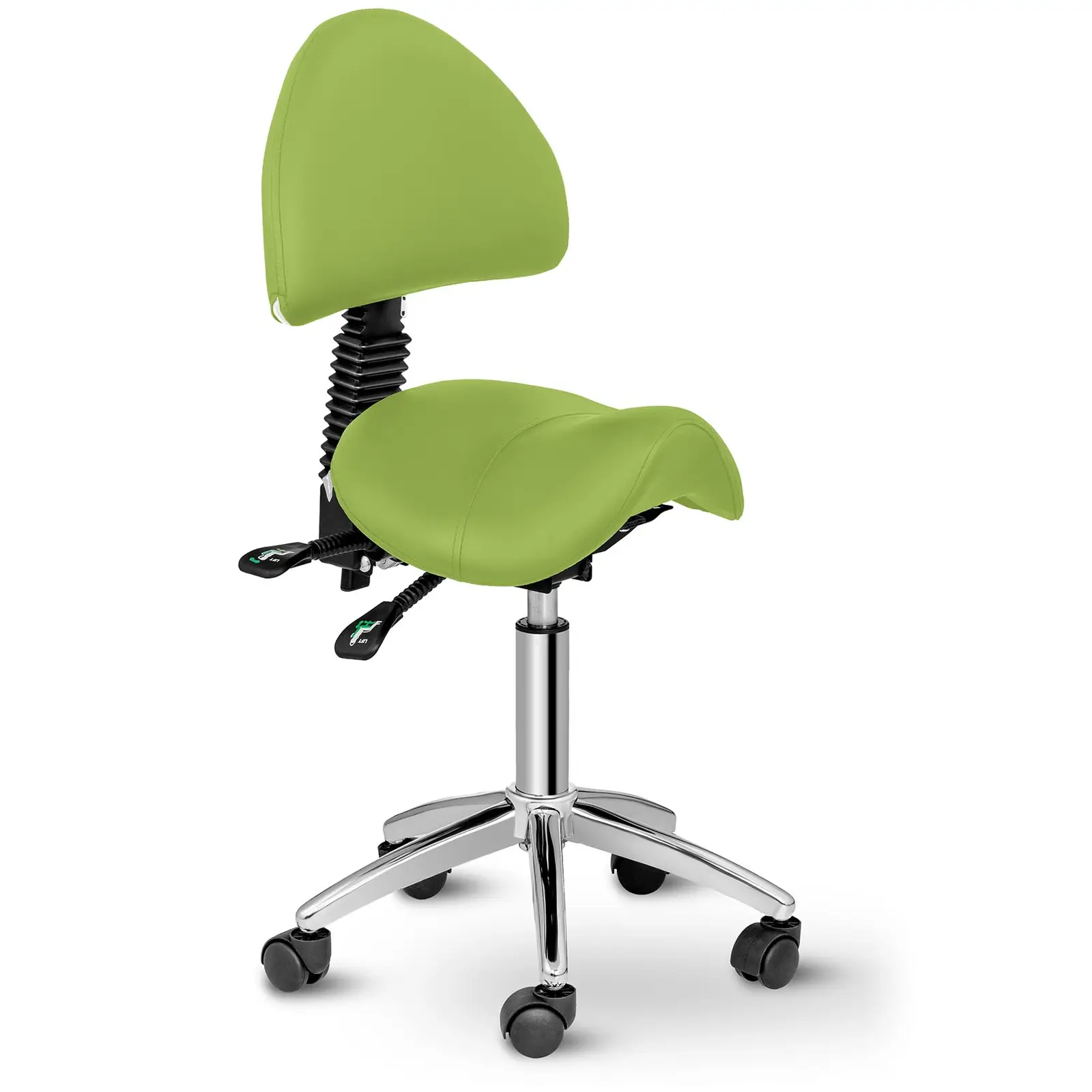Cadeira sela - 550 - 690 mm - 150 kg - Verde claro