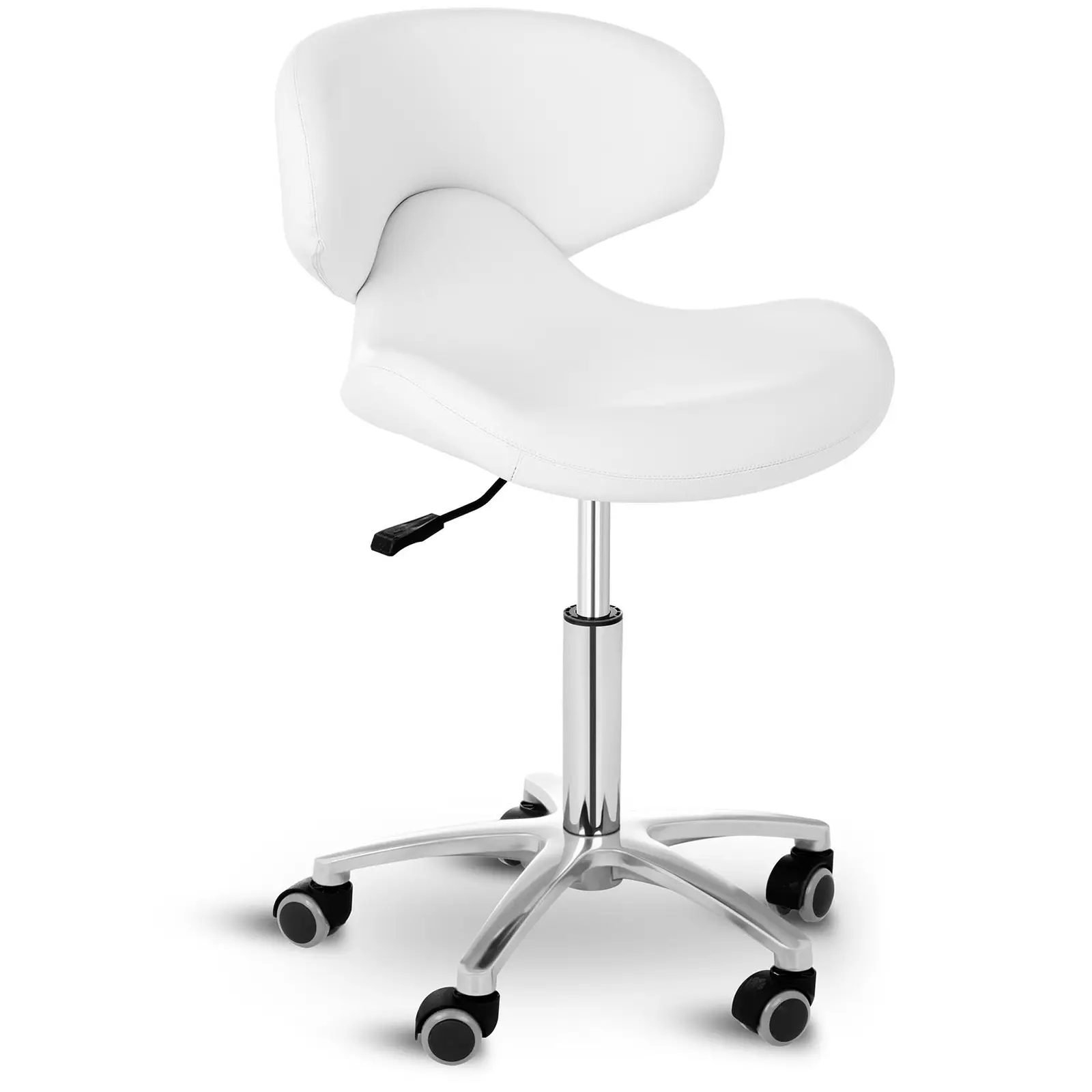 Cadeira de estética - 440 - 570 mm - 150 kg - branco