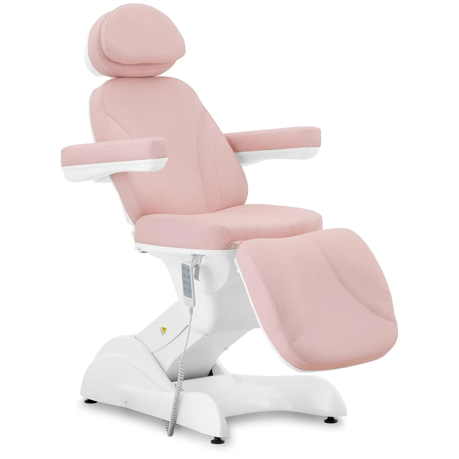Cadeira de estética - 200 W - 150 kg - Rosa, Branco