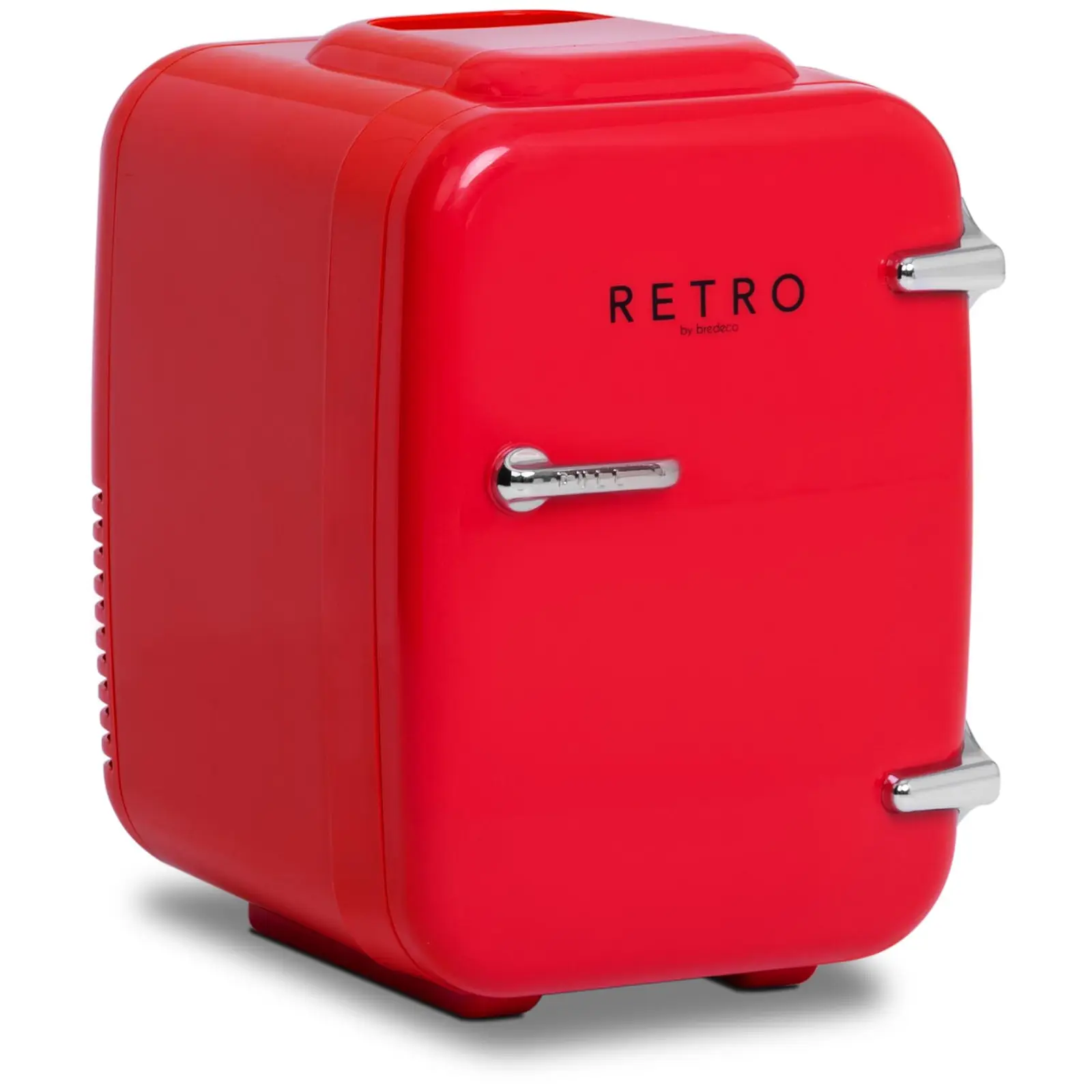 Mini frigorífico - para carros - 4 l - vermelho - termóstato