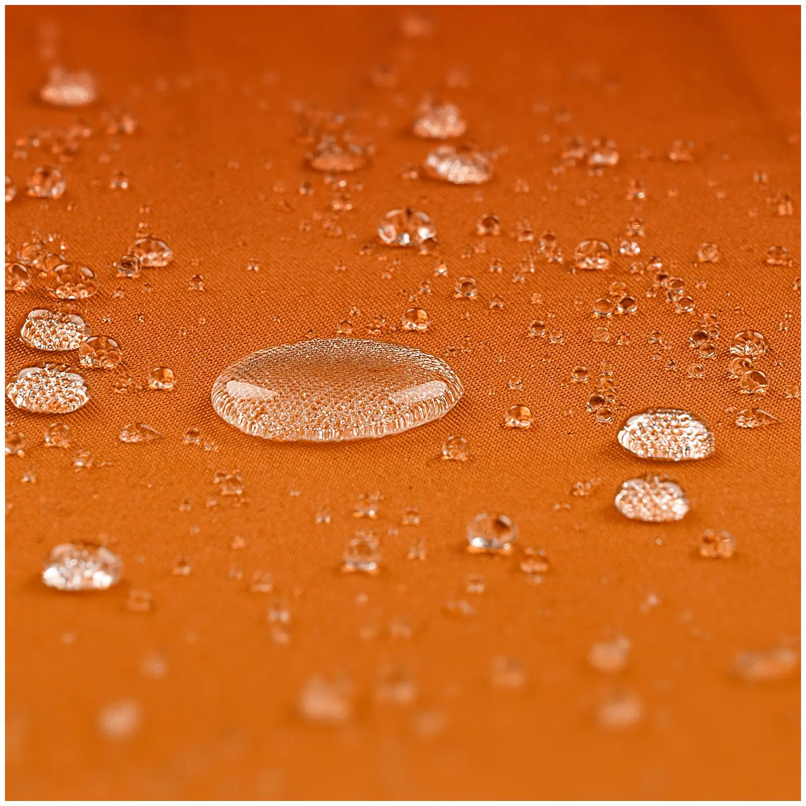 Guarda-sol de jardim suspenso - laranja - redondo - Ø300 cm - inclinável